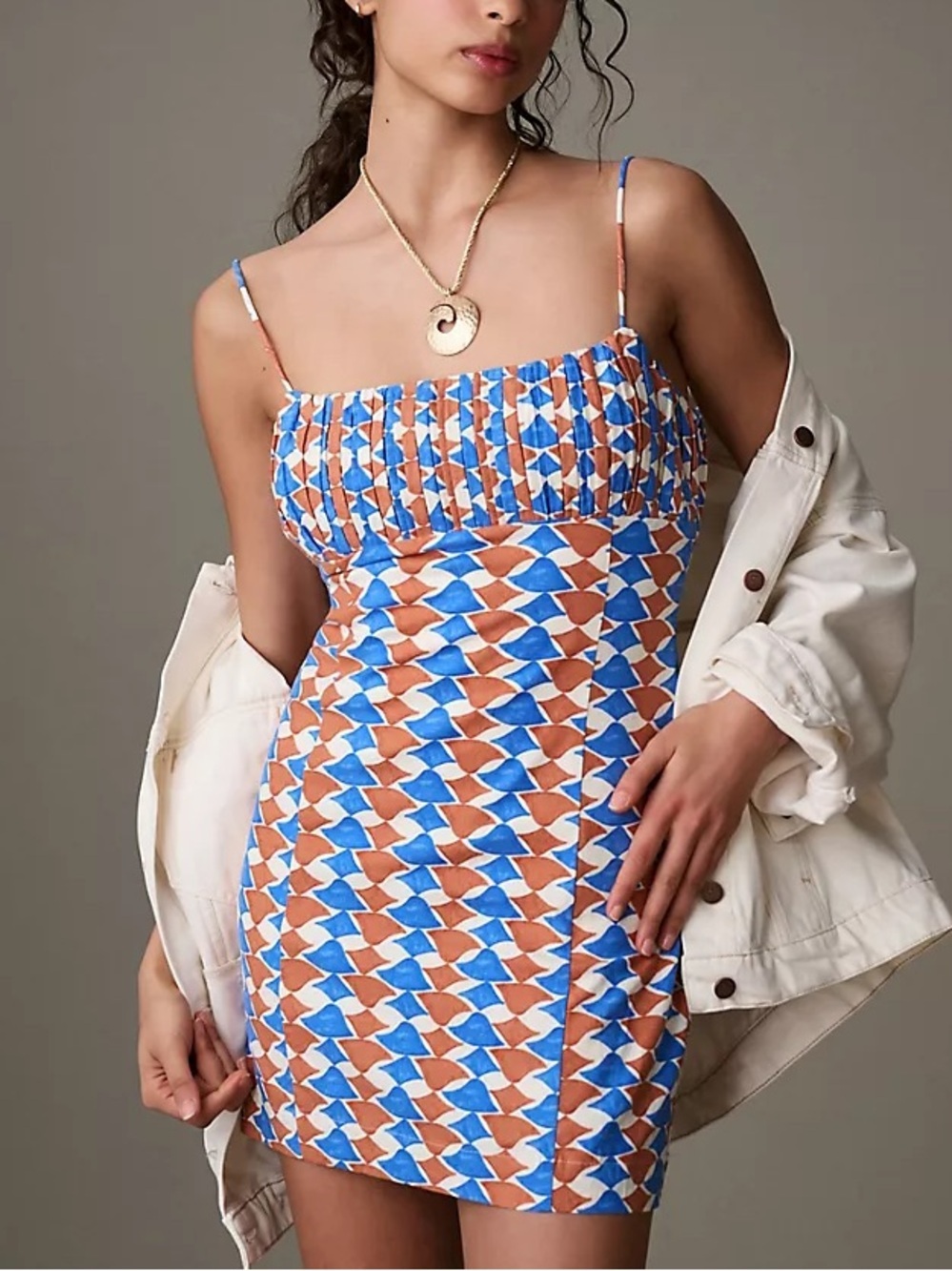 Anthropologie Maeve The Ophelia Sleeveless Linen Slim Mini Dress Sz 2